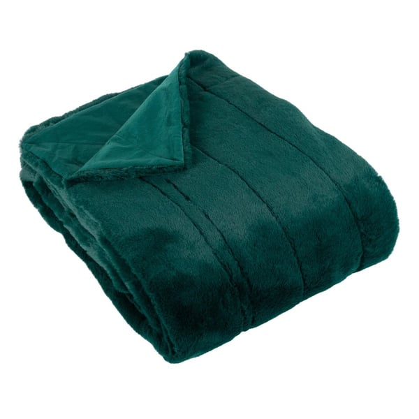 Riva Home Empress Faux Fur Throw