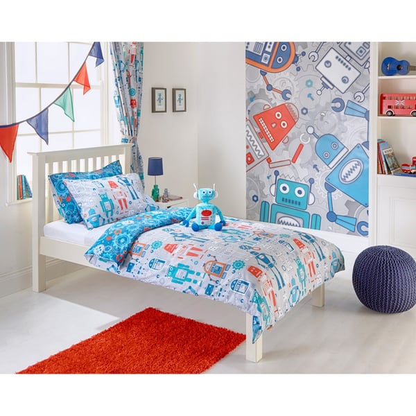 Riva Home Robot Pencil Pleat Curtains