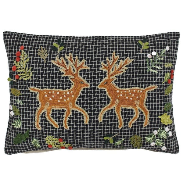 Riva Paoletti Artisan Deer Cushion Cover