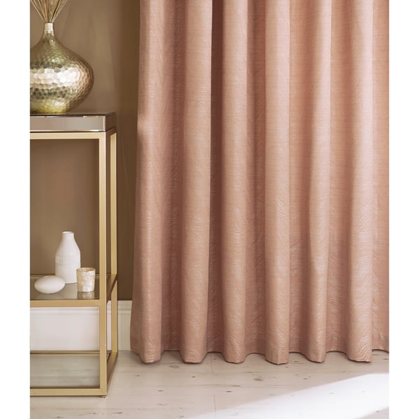 Furn Himalaya Jacquard Design Eyelet Curtains (Pair)