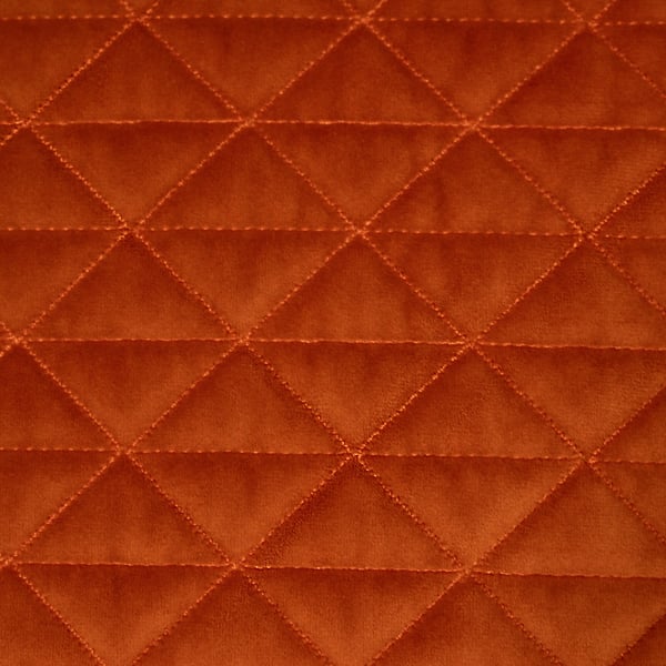 Riva Home Quartz Cushion Cover with Geometric Diamond Design