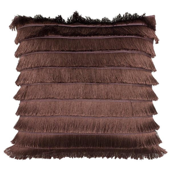 Furn Flicker Tiered Fringe Cushion Cover