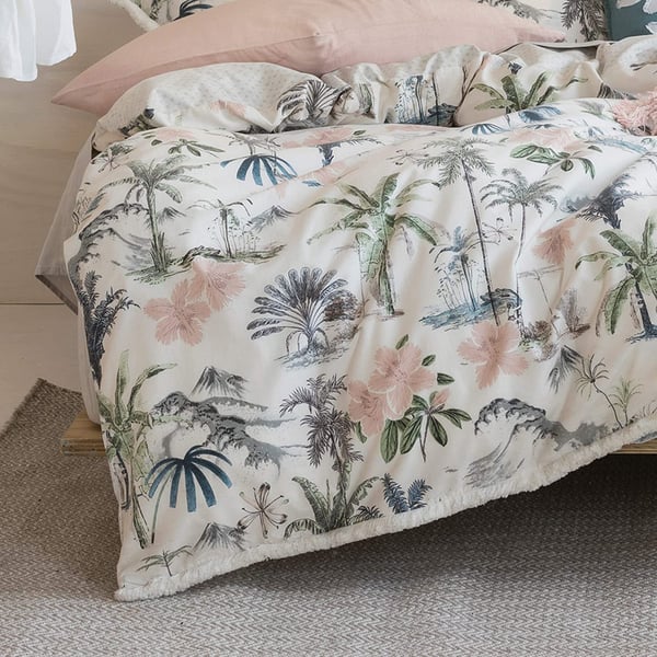 Linen House Luana Quilted Duvet Cover Set