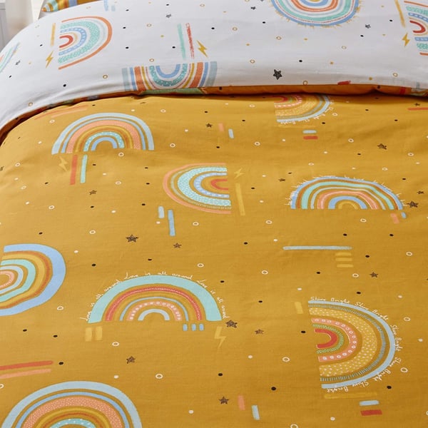 Little Furn Childrens/Kids Rainbow Duvet Cover Set