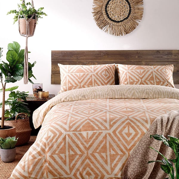 Furn Tanza Global Geometric Duvet Cover Set