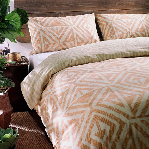 Furn Tanza Global Geometric Duvet Cover Set