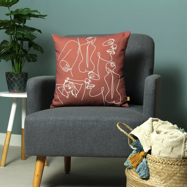 Furn Recycled Bodyart Cushion Cover
