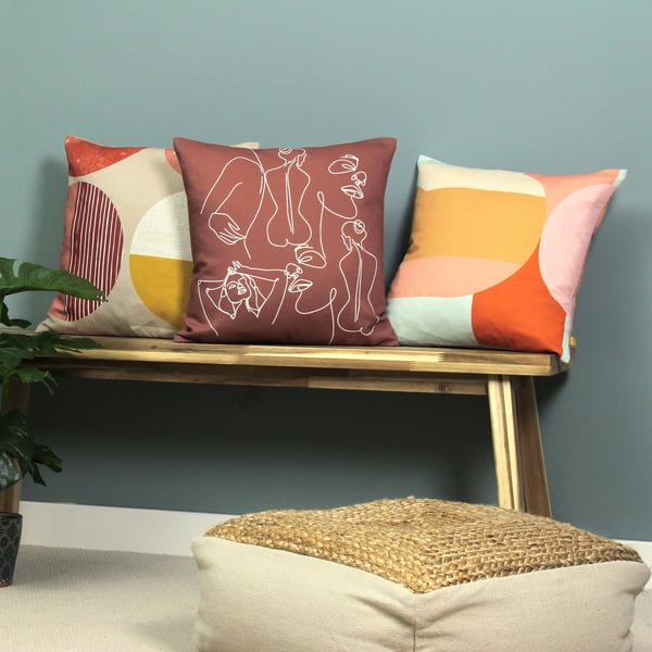 Furn Recycled Bodyart Cushion Cover