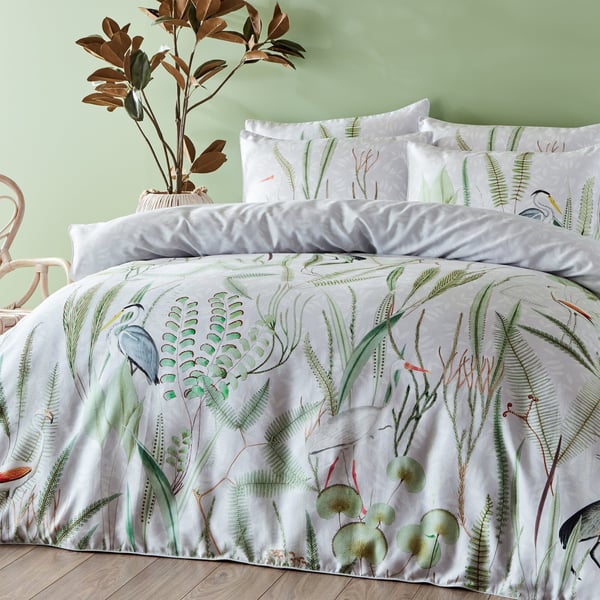 Paoletti Aaliyah Botanical Duvet Cover Set