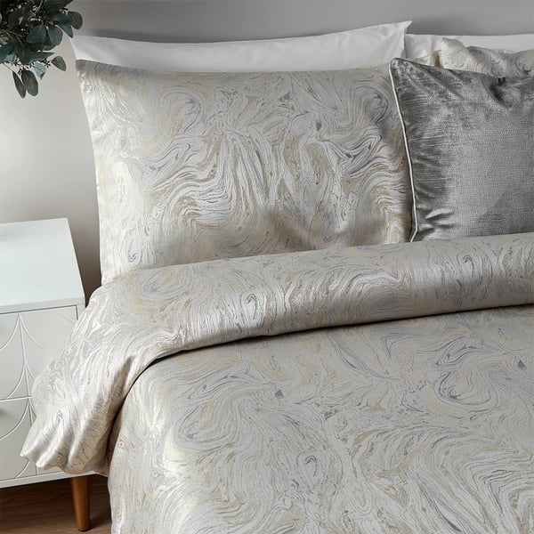 Paoletti Jacquard Marble -pussilakanasetti