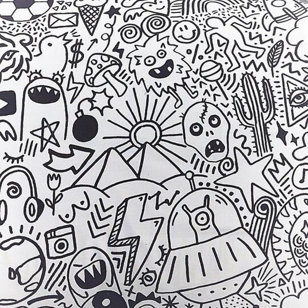 Style Lab Doodle Duvet Cover Set