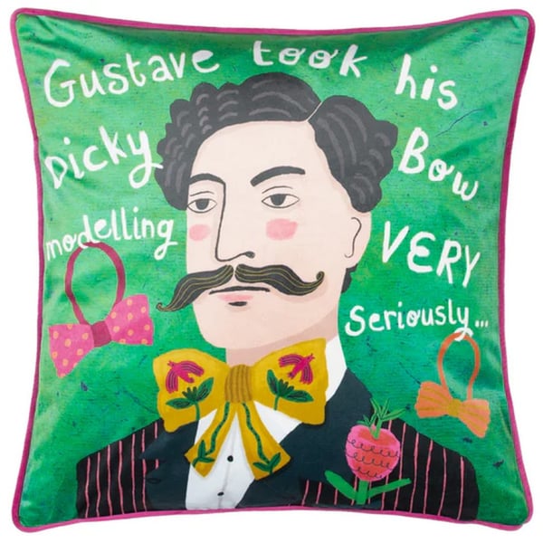 Furn Gustave Illustration Cushion Cover