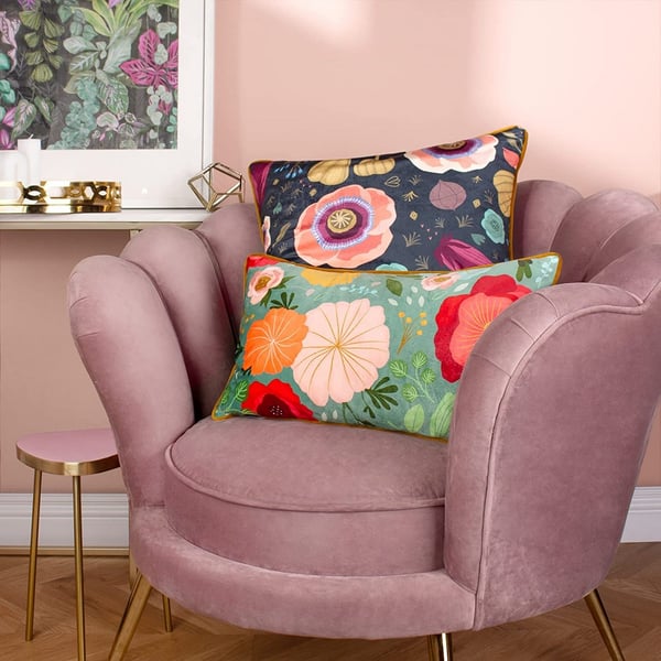 Kate Merritt Bright Blooms Cushion Cover