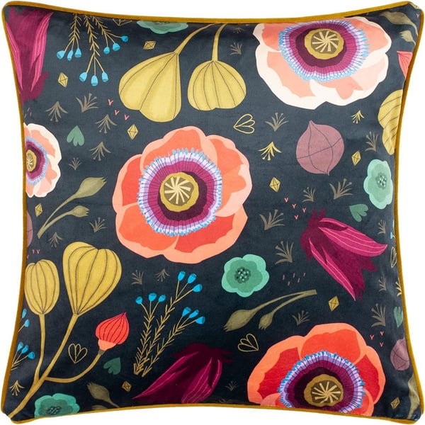 Kate Merritt Bright Blooms Cushion Cover