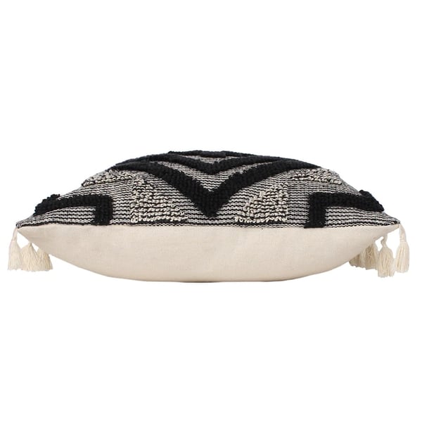 Furn Kalai Tufted Tassel Cushion Cover