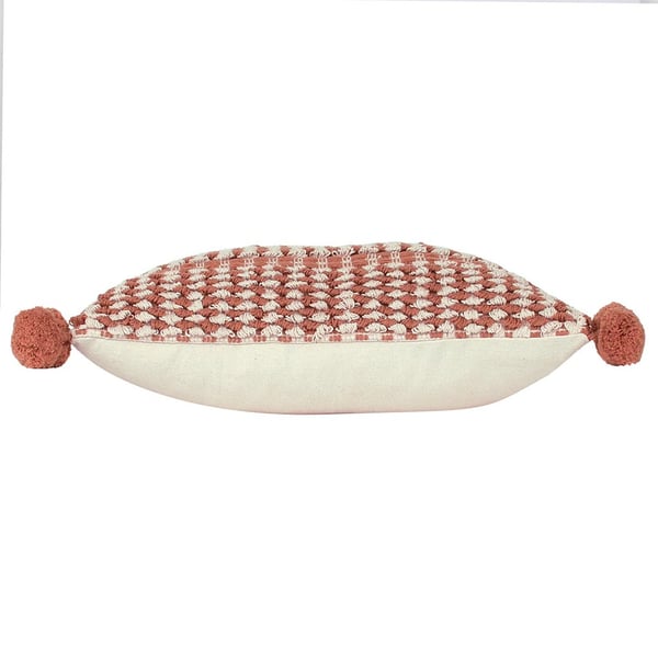 Furn Ayaan Pom Pom Cushion Cover