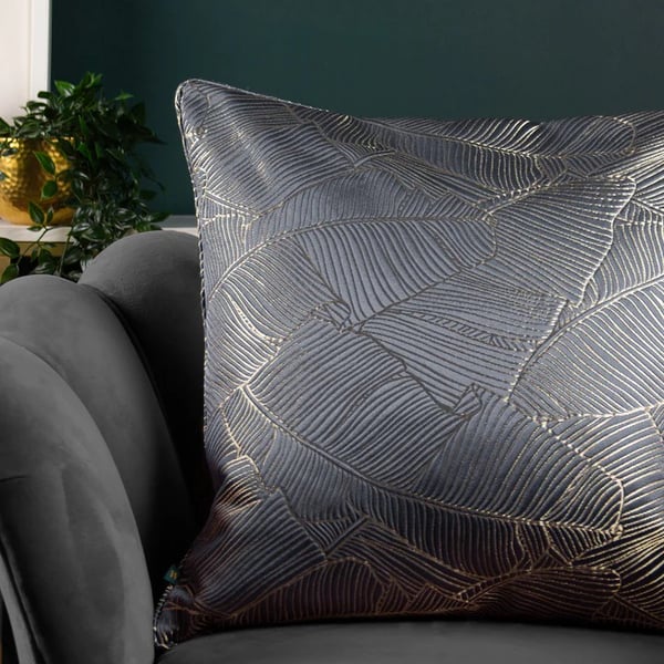Seymour Jacquard Embroidered Cushion Cover