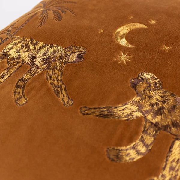 Wylder Dusk Monkey Cushion Cover