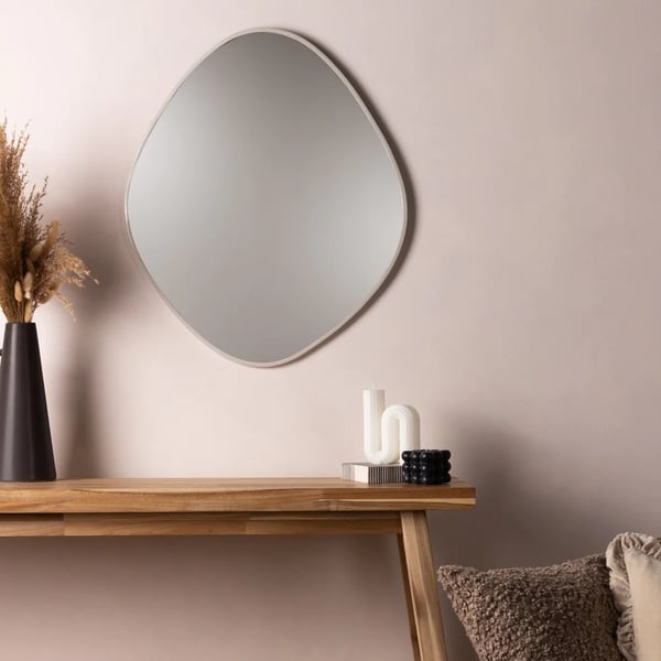 Yard Organic Oval Wall Mirror
