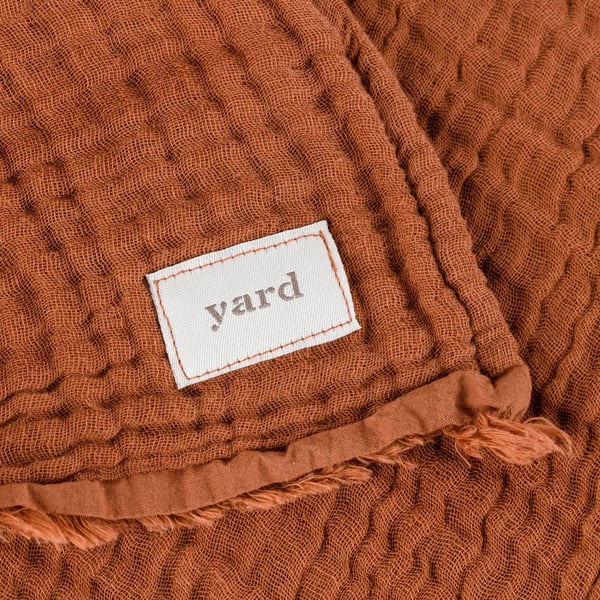 Yard Lark Cotton Crinkled Throw