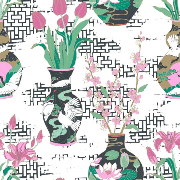 Furn Ishiko Floral Duvet Cover Set