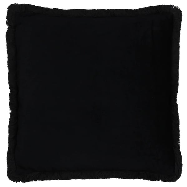 Paoletti Colette Fringed Satin Animal Print Cushion Cover