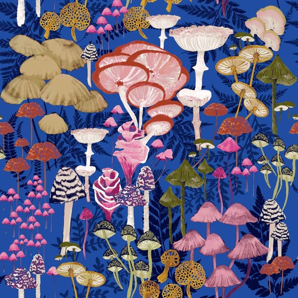 Furn Amanita-sienipussilakanasetti