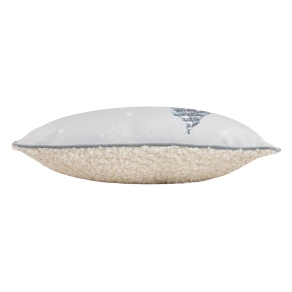 Furn Arcticus Fleece Polar Bear Cushion Cover