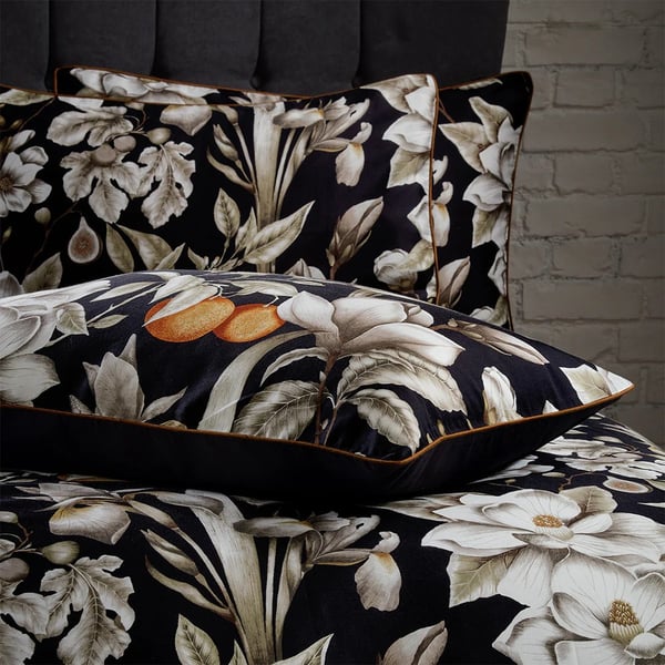 EW By Edinburgh Weavers Lavish Sateen Floral Housewife Pillowcase (Pack Of 2)