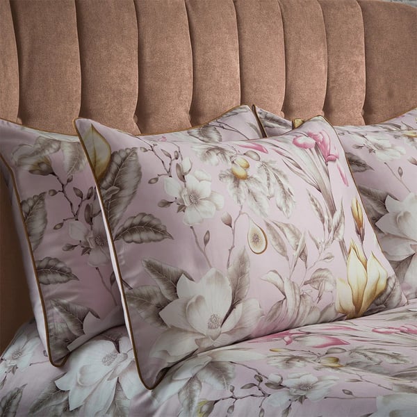 EW By Edinburgh Weavers Lavish Sateen Floral Housewife Pillowcase (Pack Of 2)