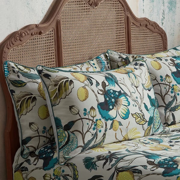 EW by Edinburgh Weavers Morton Sateen blommigt örngott (2-pack)