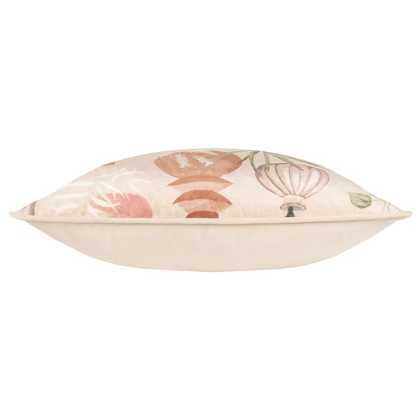 Furn Piping Detail Velvet Earthen Pots Cushion Cover