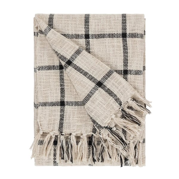 Yard Beni -ruudullinen hapsullinen torkkupeitto