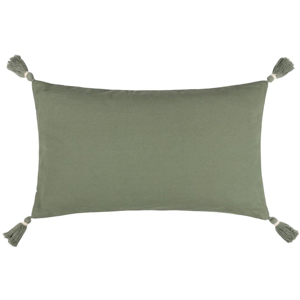 Yard Caliche Tassel Textured Cushion Cover