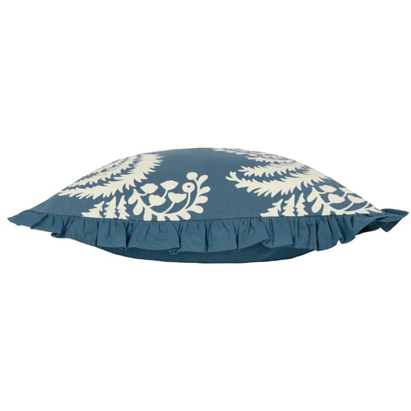 Paoletti Montrose Pleated Floral Cushion Cover