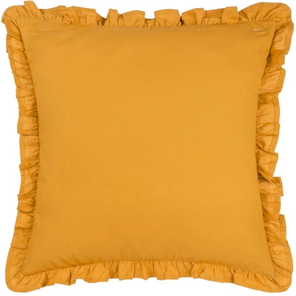 Paoletti Montrose Pleated Floral Cushion Cover