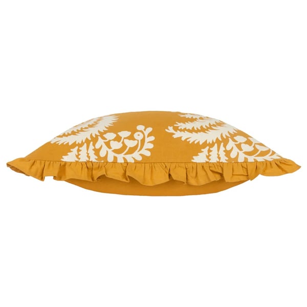 Paoletti Montrose Pleated Floral Cushion Cover
