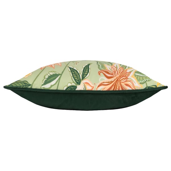 Evans Lichfield Chatsworth Aviary Velvet Piped Cushion Cover