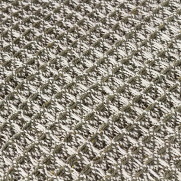 Yard Lorne Waffle Fringed Throw