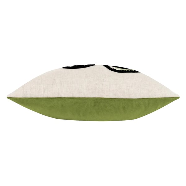 Furn Cleo Embroidered Woven Linear Cushion Cover