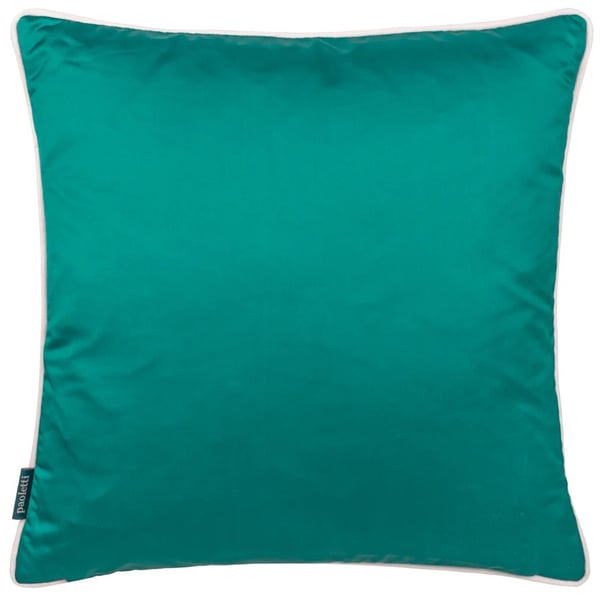 Paoletti Carnaby Satin Chain Geometric Cushion Cover