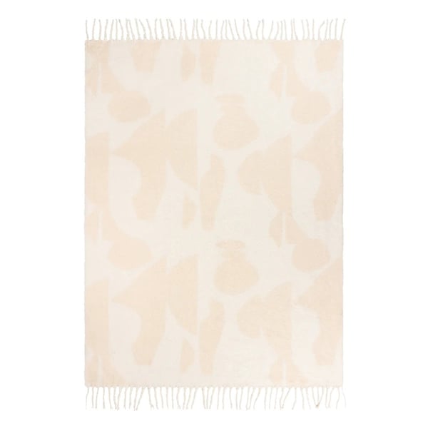 Hoem Meta Jacquard Tassel Throw