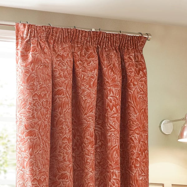Wylder Nature Grantley Jacquard Pencil Pleat Curtains