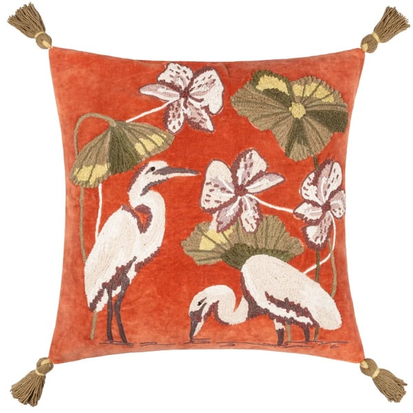 Wylder Kushiro Embroidered Cushion Cover Wylder Kushiro Embroidered Cushion Cover