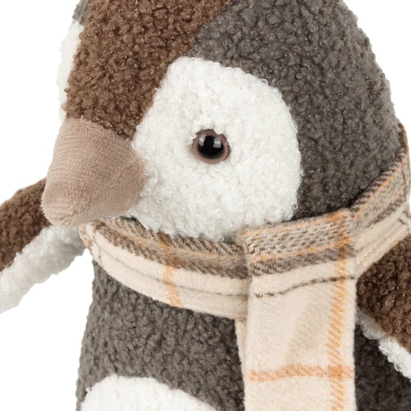 Paoletti Bouclé Penguin Doorstop