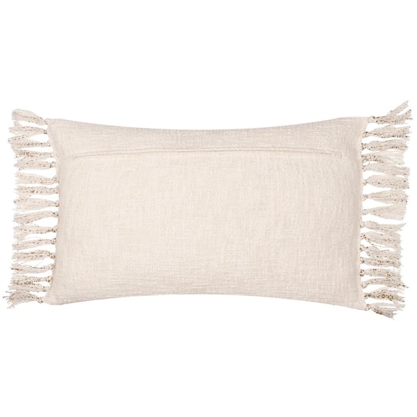 Yard Sono Ink Fringed Abstract Cushion Cover