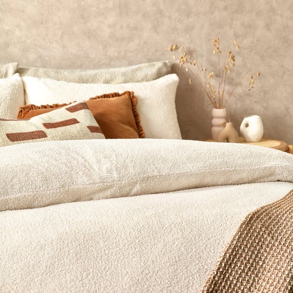 Yard Bouclé Textured Duvet Cover Set