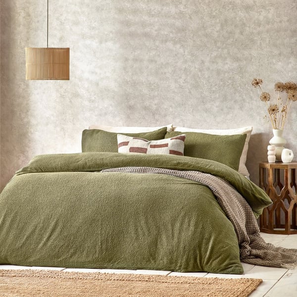 Yard Bouclé Textured Duvet Cover Set