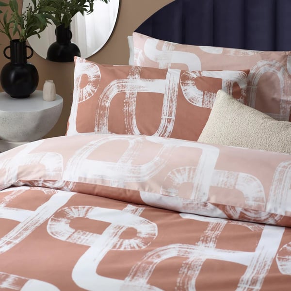 Hoem Tuba Reversible Abstract Duvet Cover Set