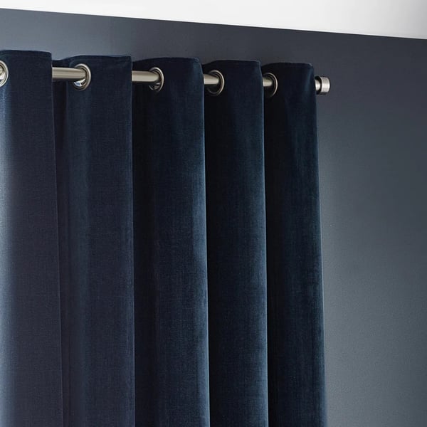 Yard Chenille Velvet Eyelet Curtains